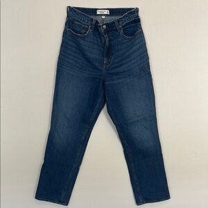 Abercrombie & Fitch curve love the 90s straight ultra high-rise